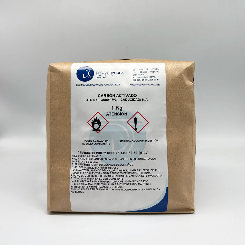 Carbón activado, 1 kg