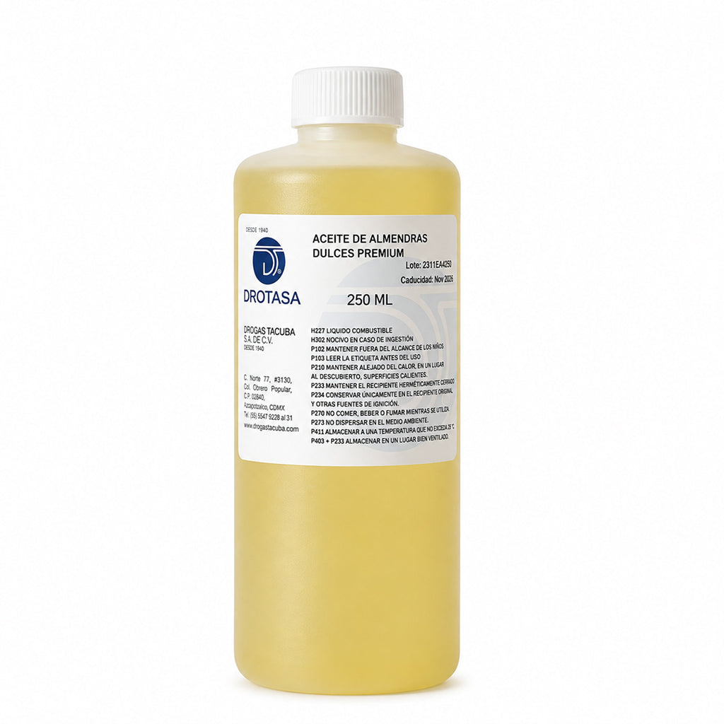 Aceite de Almendras Dulces Premium USP, 250ml