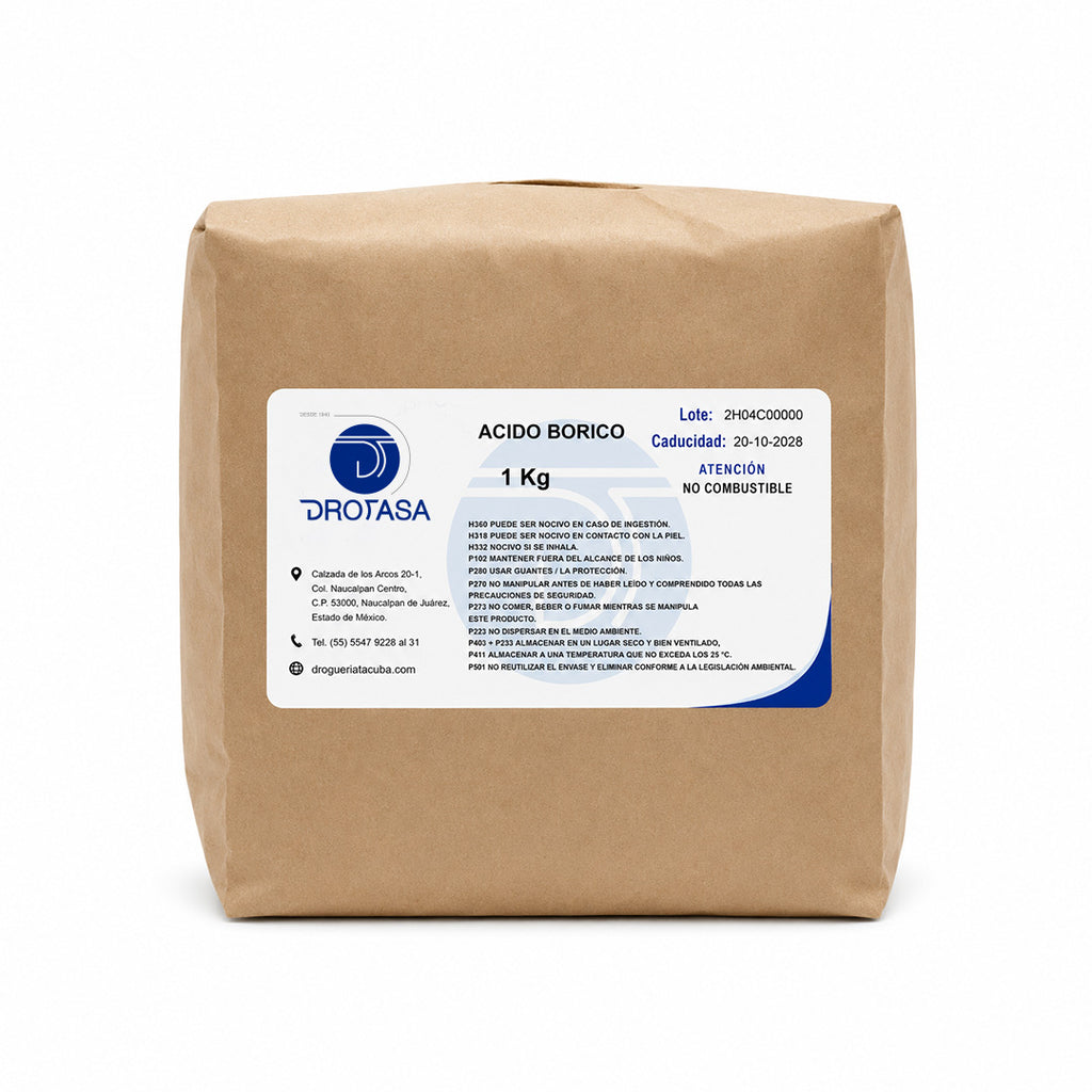 Ácido Bórico Comercial 1 Kg