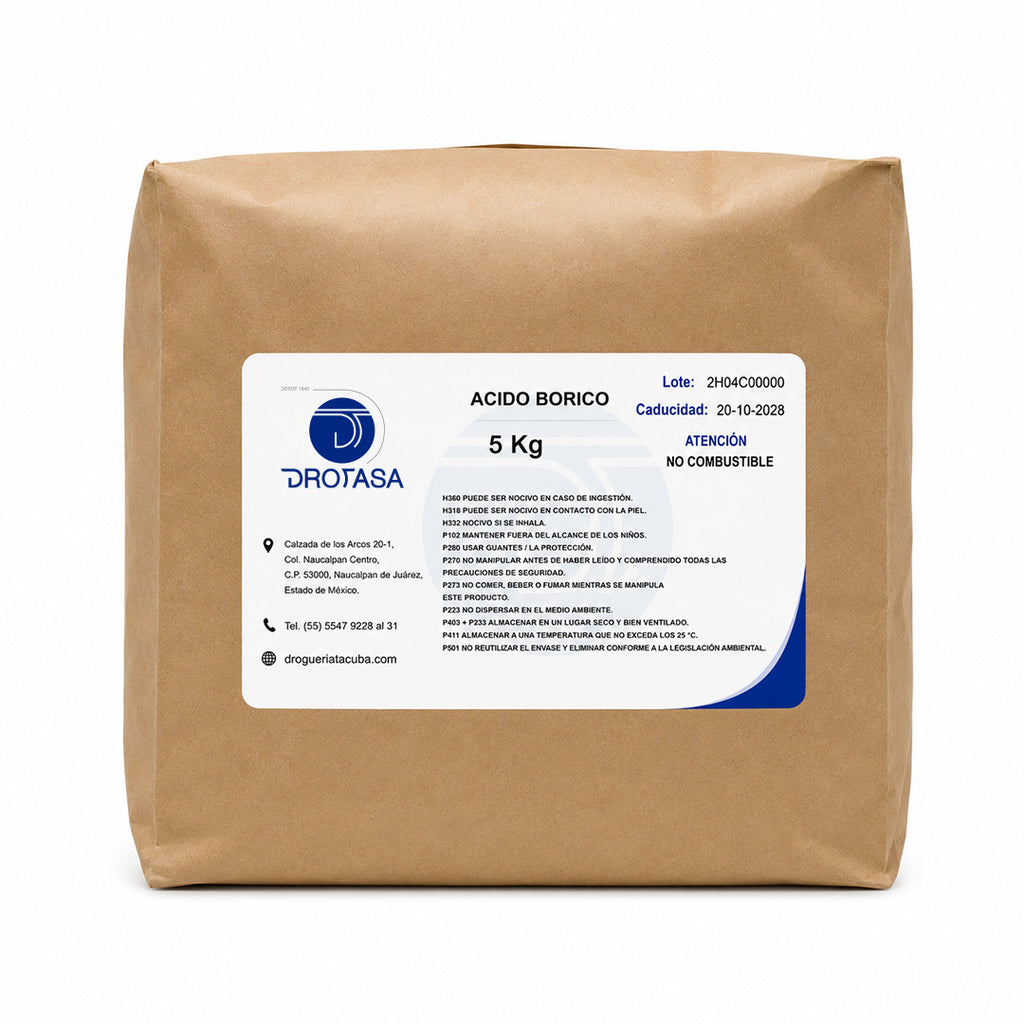 Ácido Bórico Comercial 5 Kg
