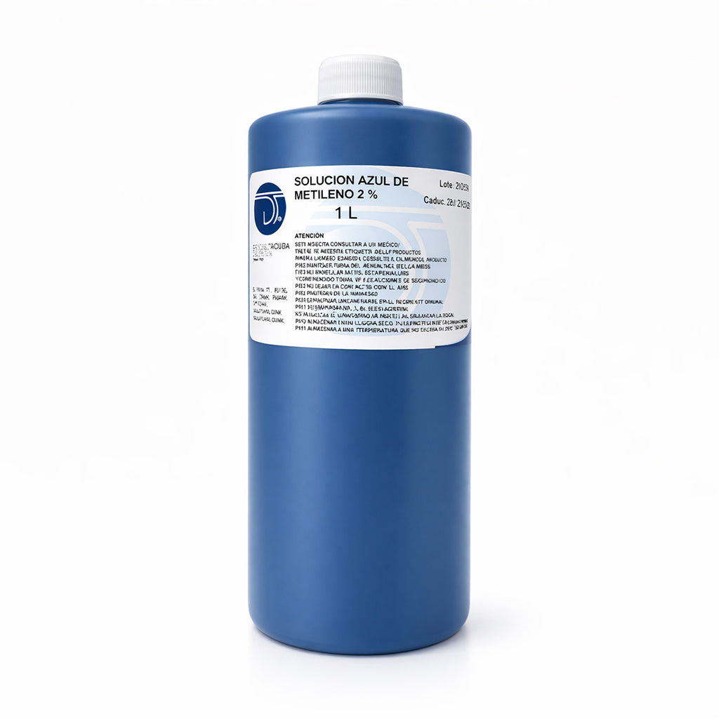 Solución Azul De Metileno Al 2% 1 Litro