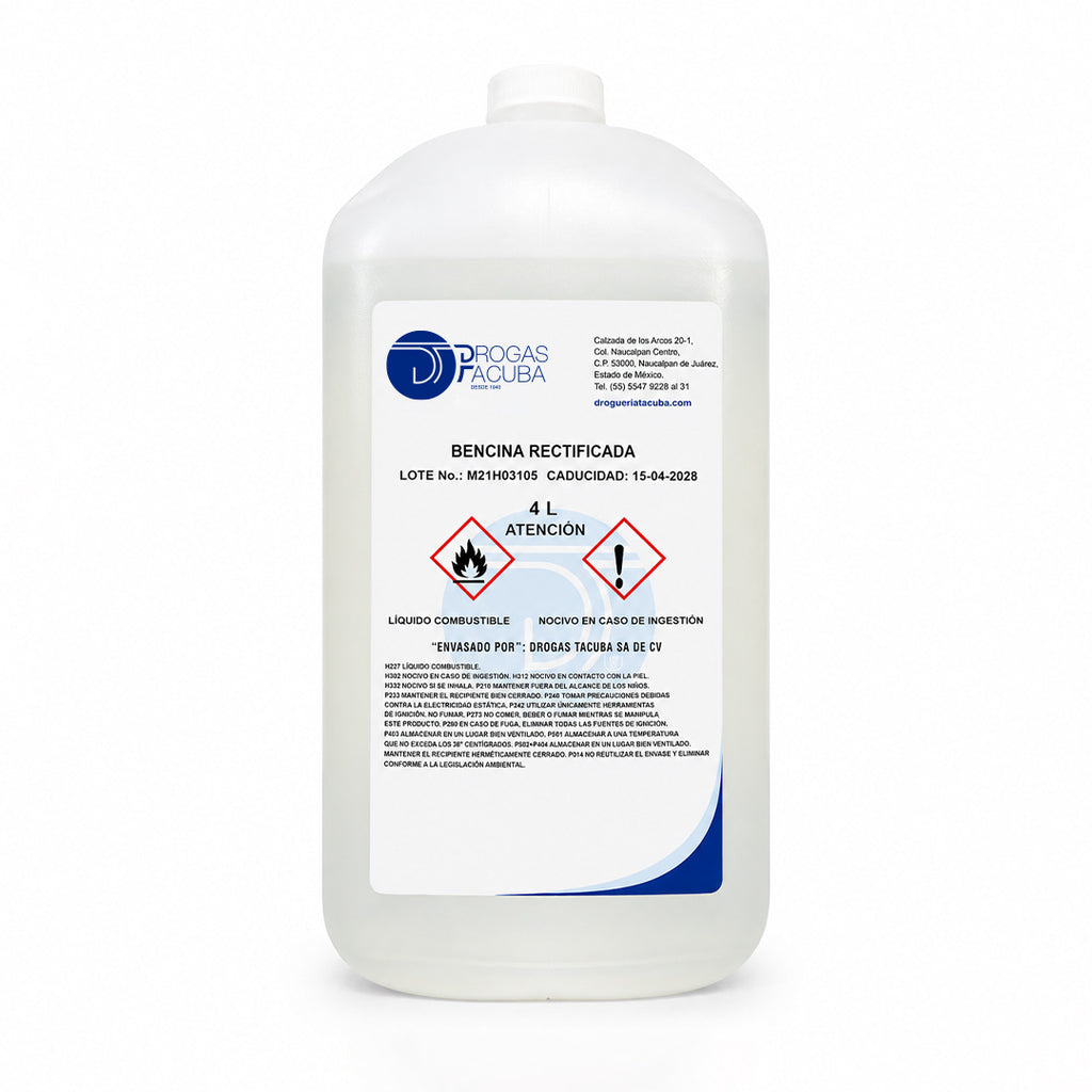 Bencina Rectificada 4L