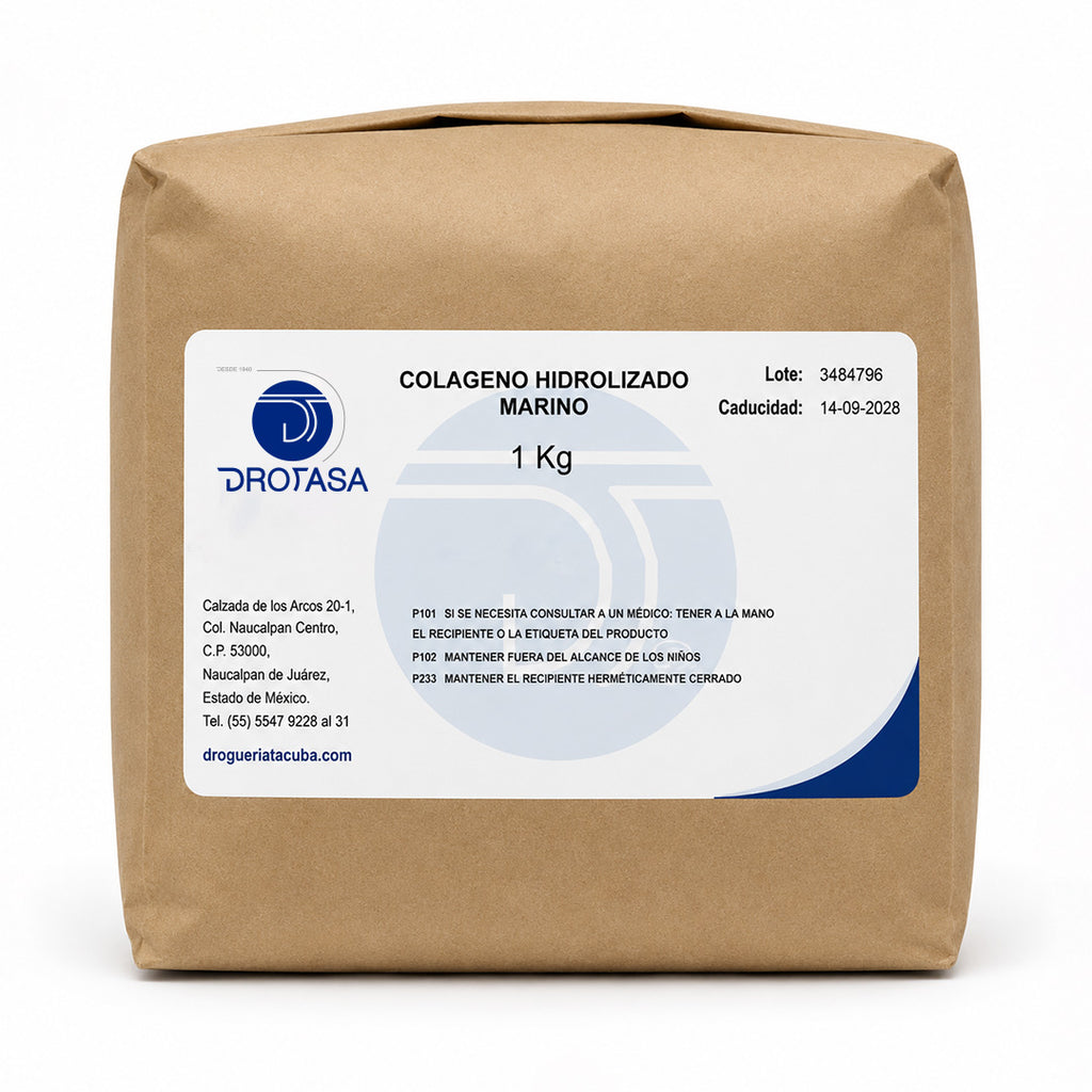 Colágeno hidrolizado marino, 1 kg