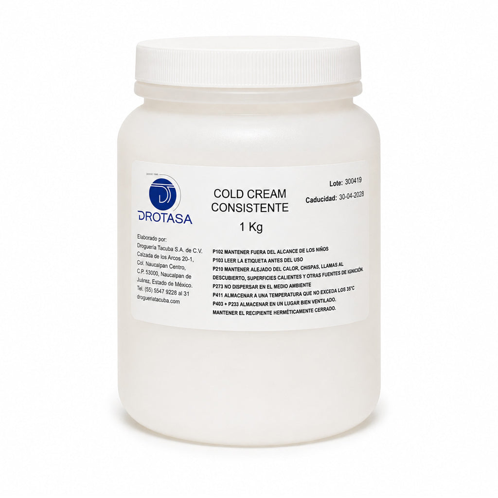 Cold Cream Consistente