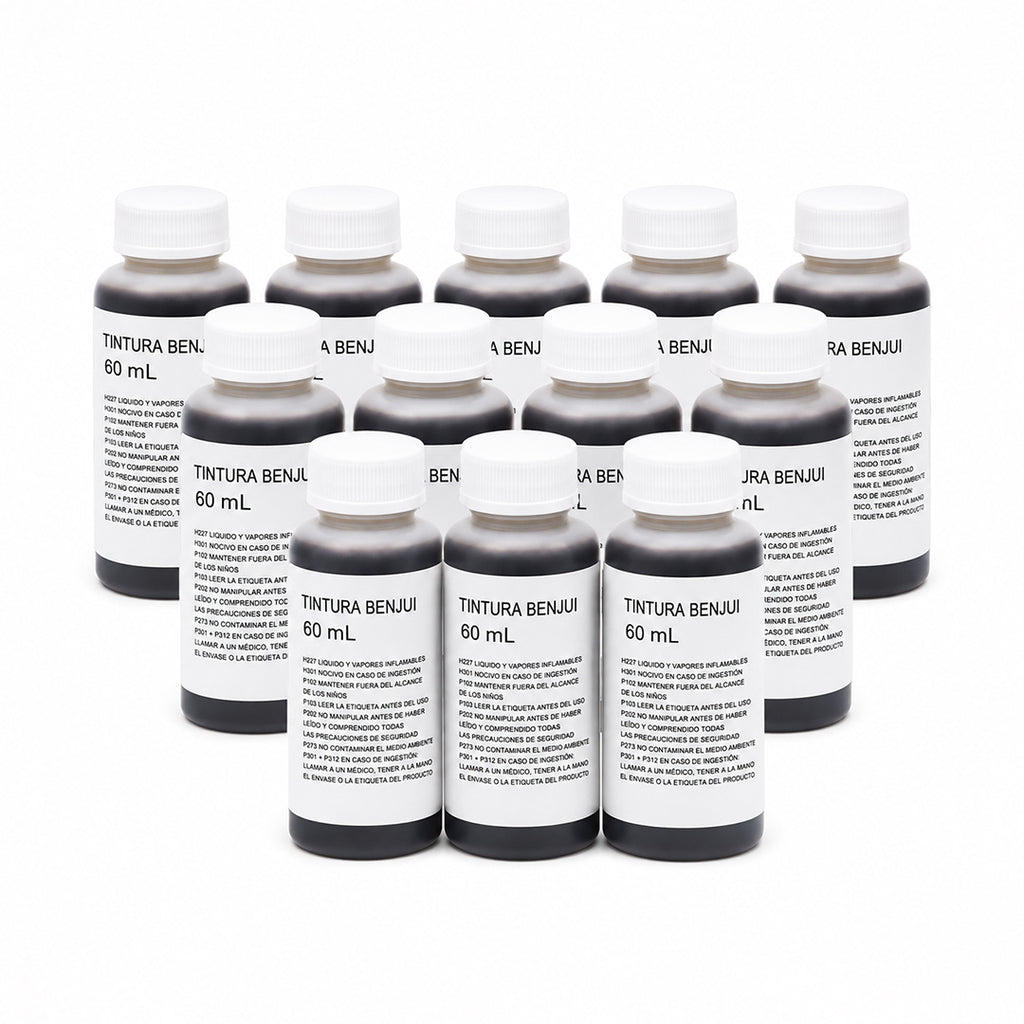 Tintura de Benjuí 60 mL Paq. 12 pzs.