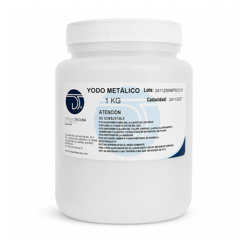 Yodo Metálico Perlas 1 Kg