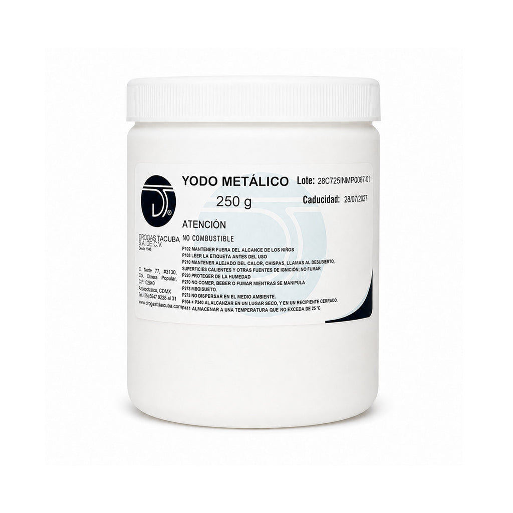 Yodo Metálico Perlas 250g
