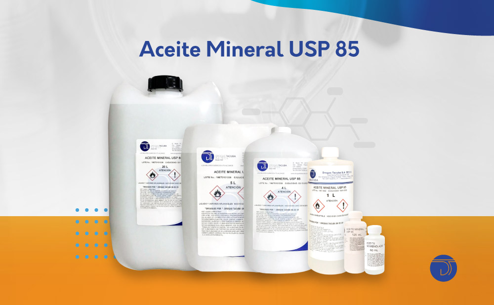 Aceite Mineral (Vaselina Liquida) USP 85 - Droguería Tacuba